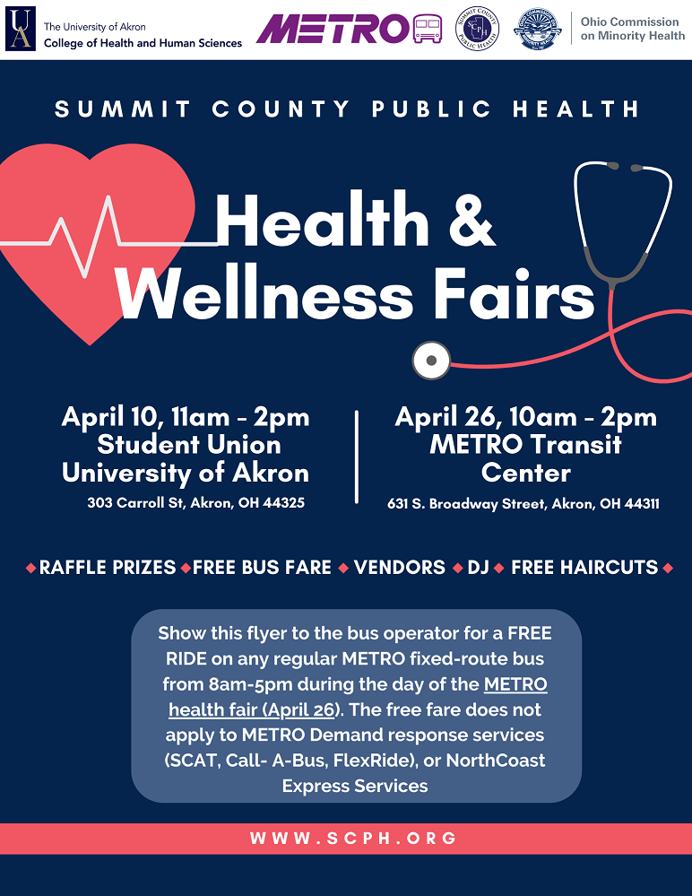 Celebrate Minority Health Month Health Fairs Summit County Public